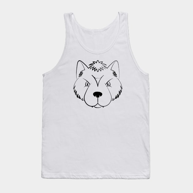 Husky Tank Top by schlag.art